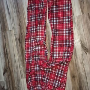 Plaid Red Kids Bottoms